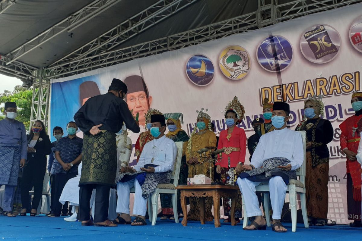 Sembilan partai deklarasi dukung Ramah  Pilkada Batam