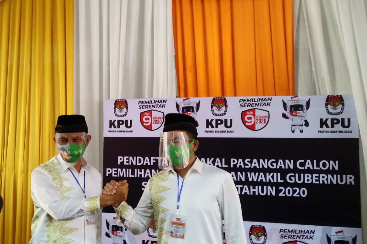 Mahyeldi-Audy jadi kandidat pertama daftar pilgub Sumbar