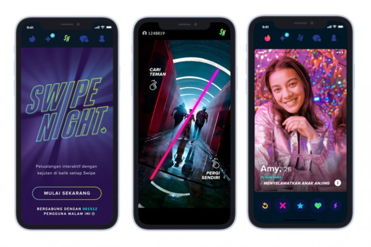 Tinder akan rilis "Swipe Night", serial yang melibatkan pengguna