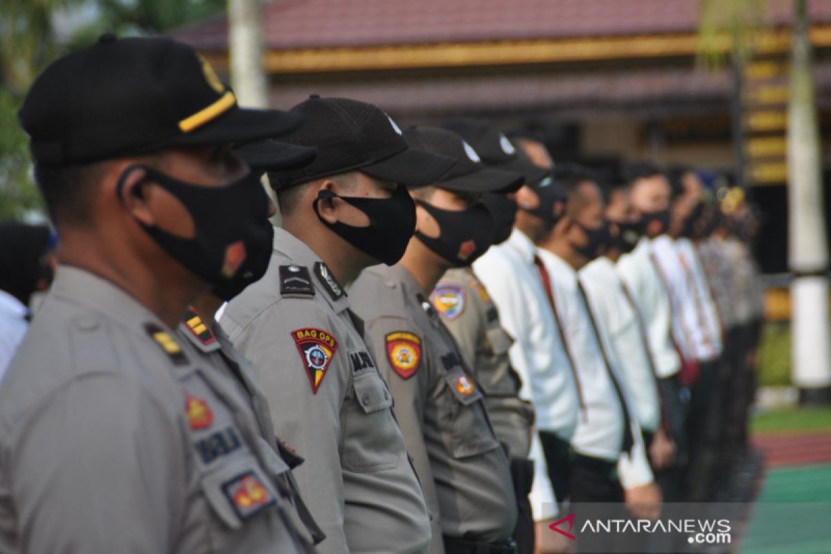 Pendaftaran calon Pilkada di KPU Siak, 115 personel kepolisian diturunkan