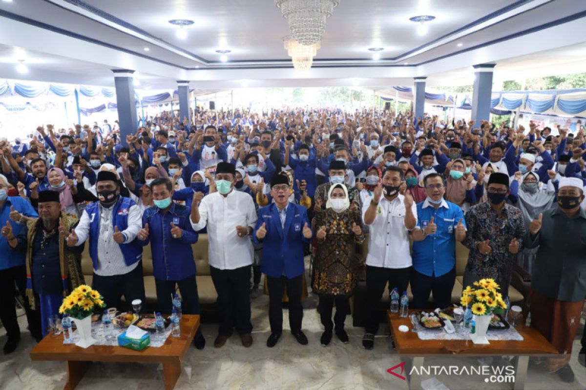 PAN Bergerak Masif Menangkan Tatu-Pandji di Pilkada Kabupaten Serang