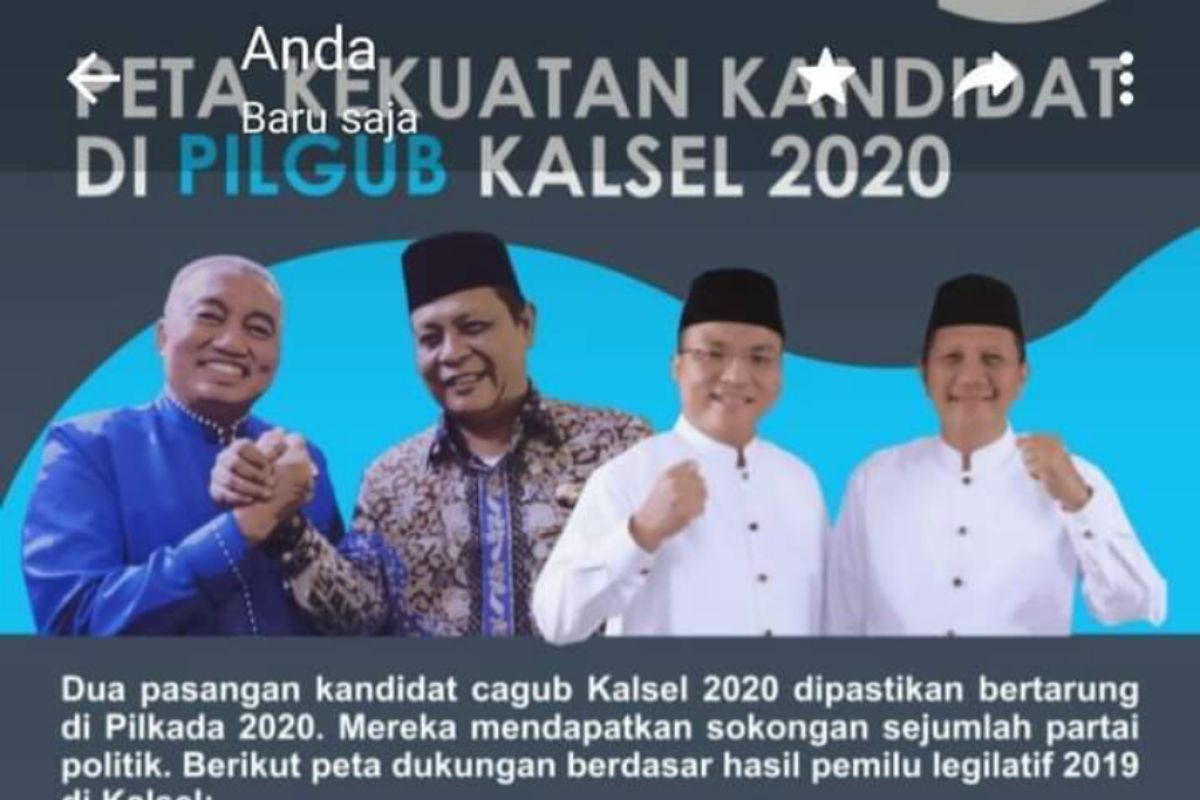 PDIP dipastikan usung pasangan Birin - Muhidin dalam Pilkada Kalsel 2020