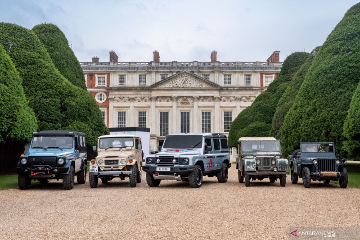 Purwarupa pertama INEOS Grenadier mejeng bareng legenda 4x4 di Concours of Elegance