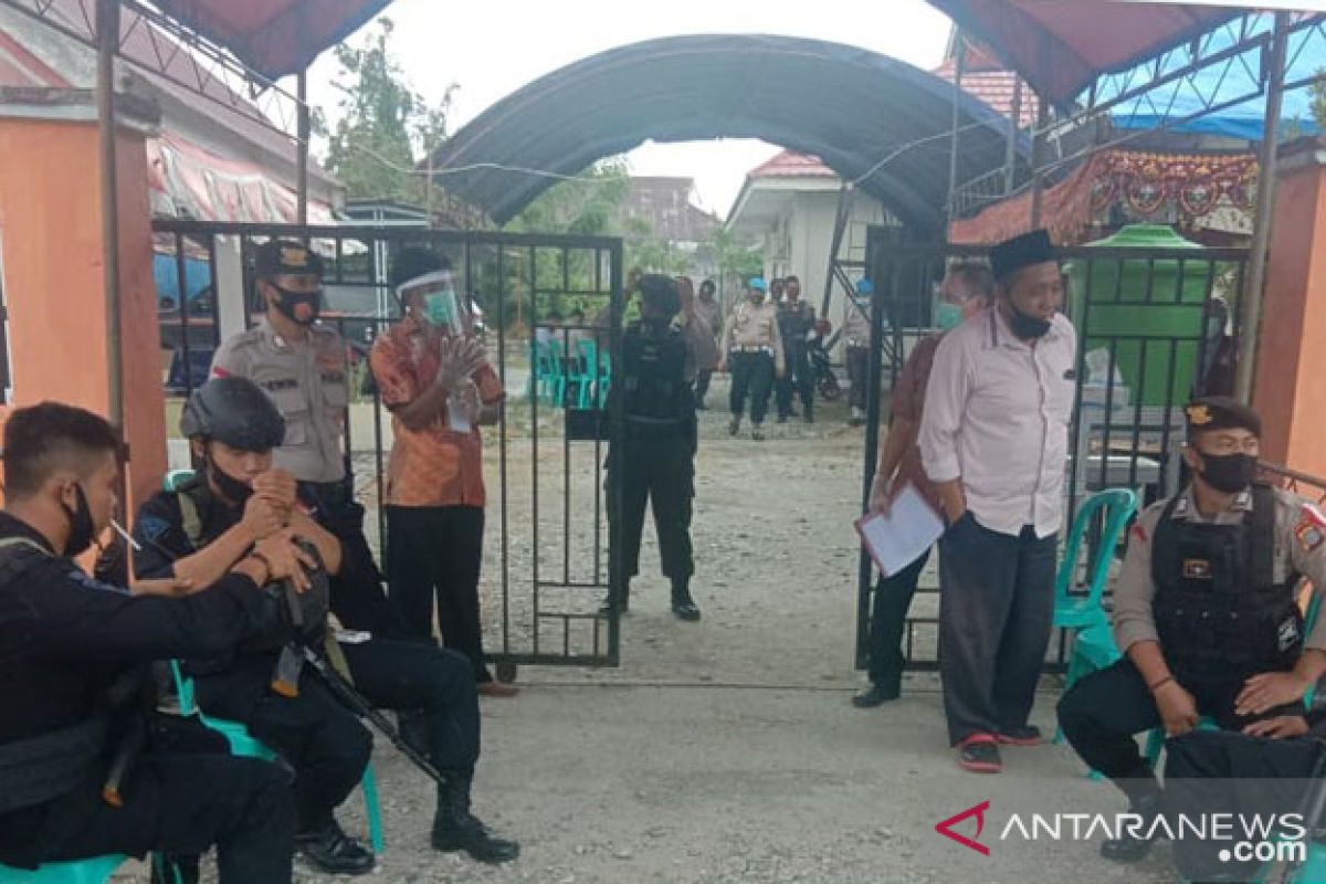 Polres Poso kerahkan 113 polisi amankan pendaftaran bakal Paslon di KPU