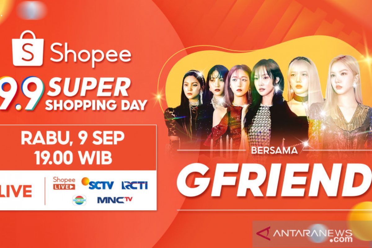 GFRIEND ramaikan Shopee 9.9 Super Shopping Day