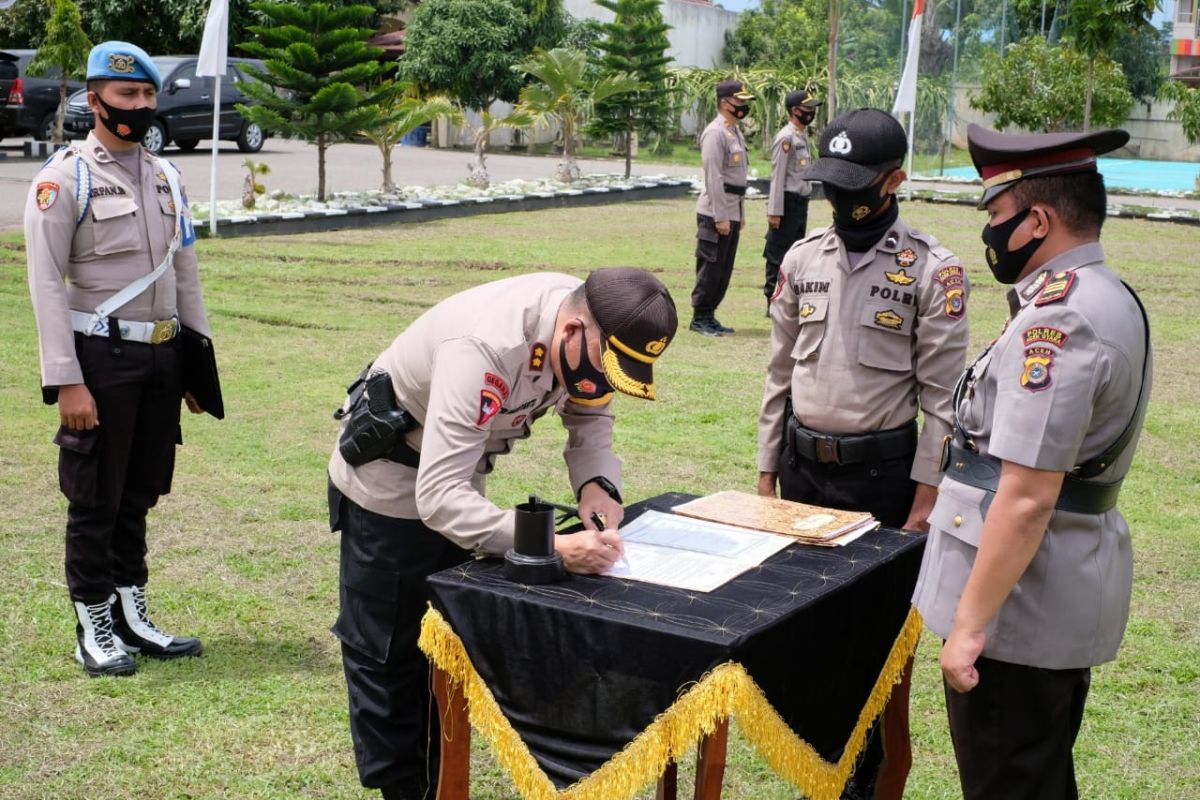 Delapan pejabat Polres Aceh Utara berganti