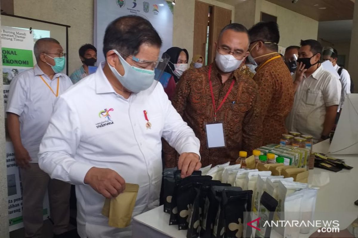 Menteri PPN harapkan cinderamata Belitung tembus pasar ekspor