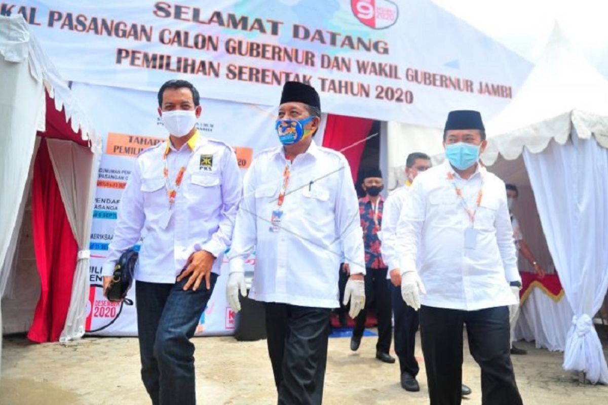 Pendaftaran calon gubernur dan wakil gubernur Jambi