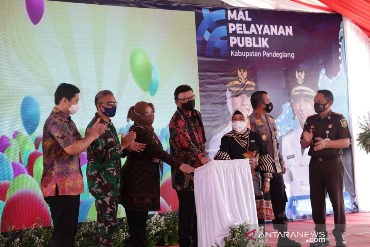 Pertama di Banten, MenPAN-RB resmikan Mal Pelayanan Publik di Pandeglang