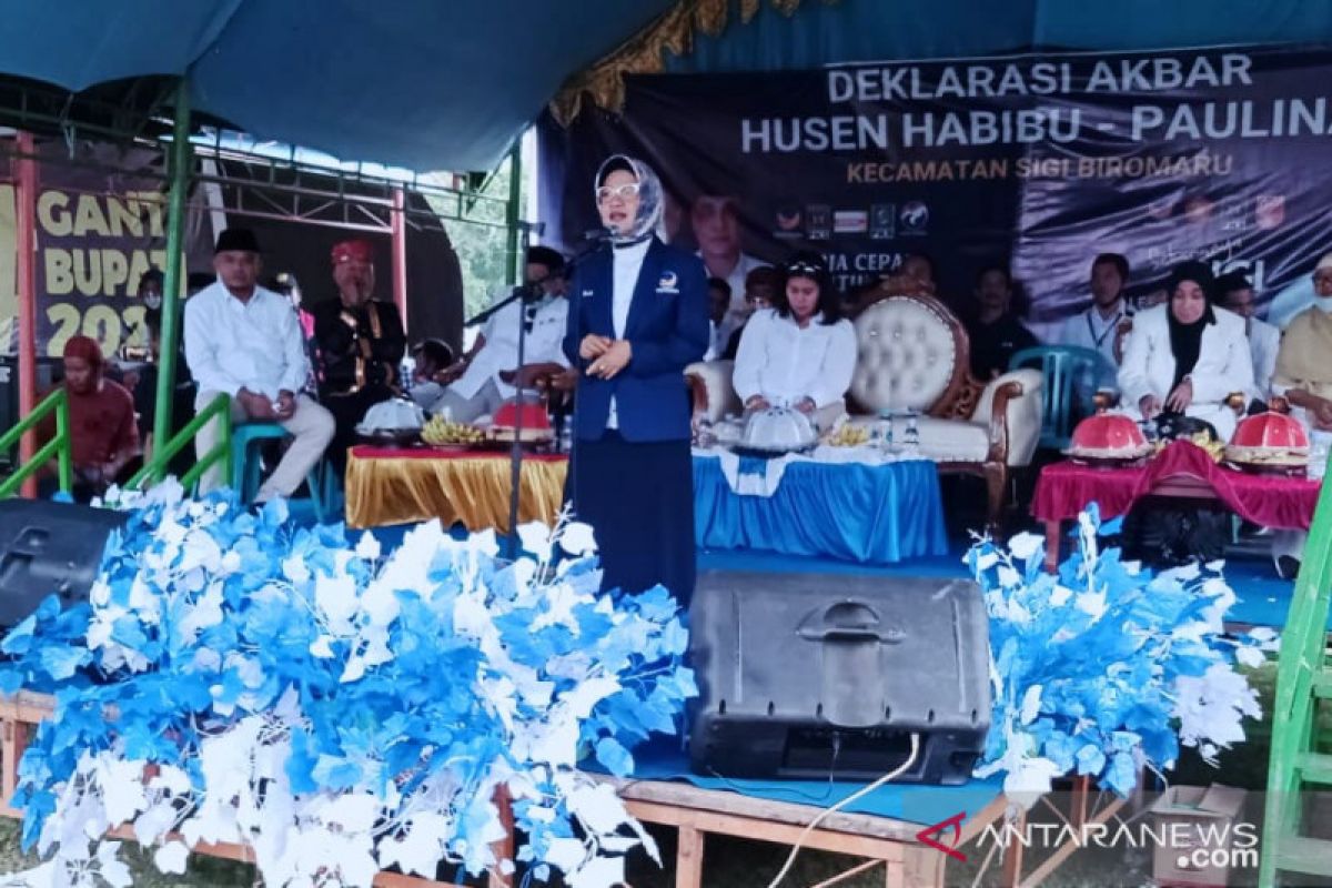 Bakal Cabup Husen Habibu janji percepat penyelesaian masalah pascagempa Sigi