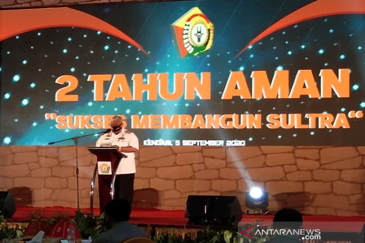 Gubernur Ali Mazi paparkan progres pembangunan tiga mega proyek di Sultra