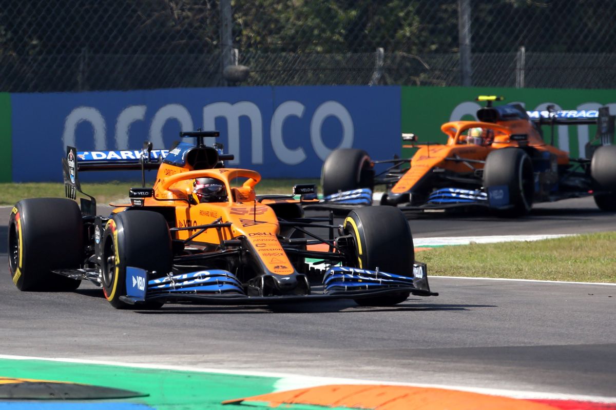 Duet McLaren tempel ketat Bottas di FP3 GP Italia