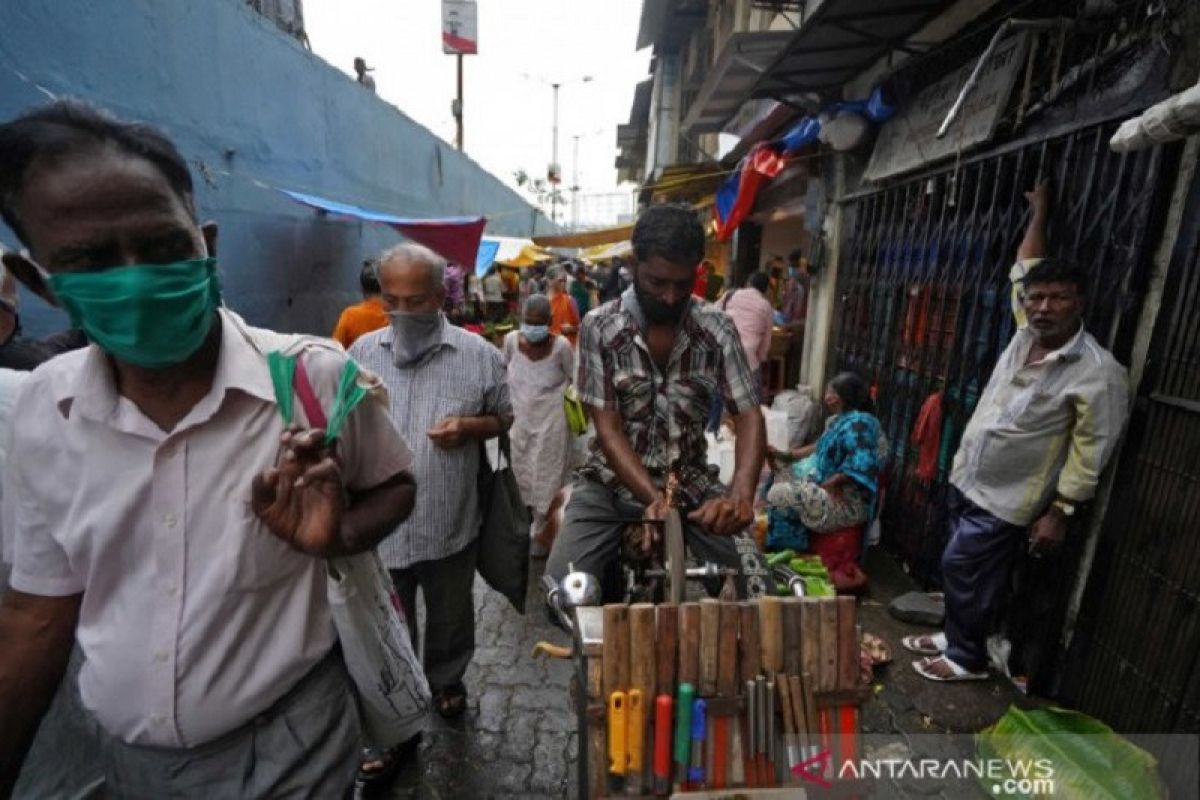 India catat lonjakan COVID-19  tertinggi, 90.000 kasus dalam 24 jam