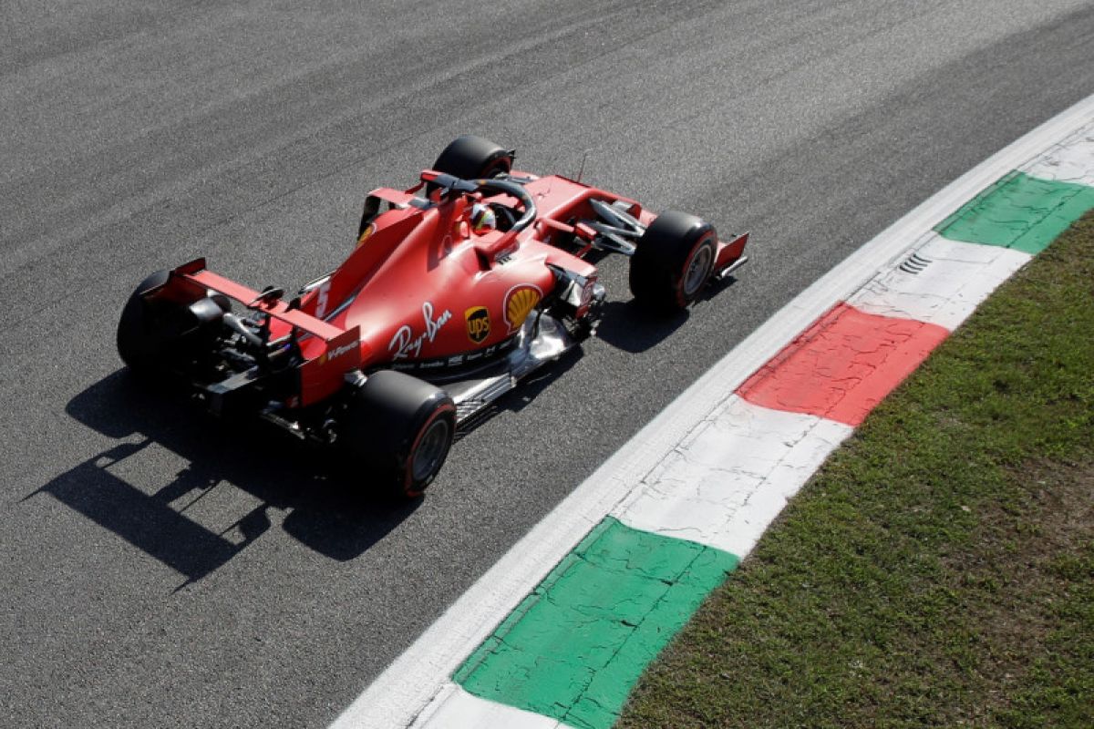 Ferrari sulit dikendarai di Monza