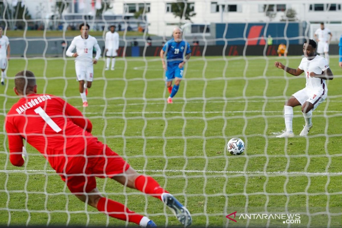 Kualifikasi Piala Eropa 2020: Penalti Sterling menangkan Inggris atas Islandia