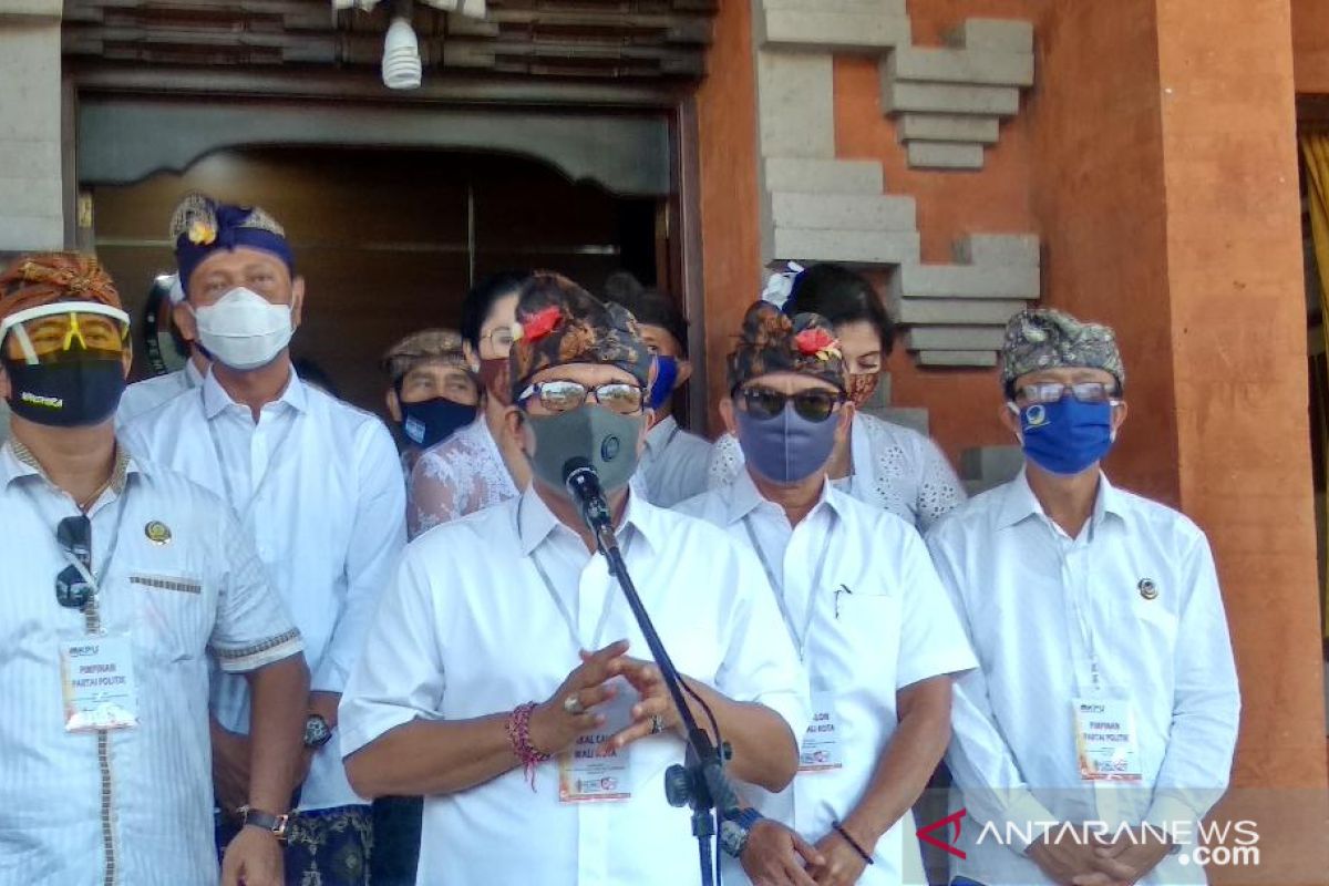 Paket Amertha jadi pendaftar kedua Pilkada Kota Denpasar 2020