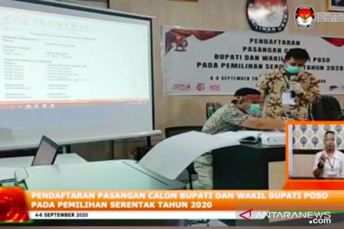 KPU Poso tayangkan live streaming via FB  berbahasaisyarat