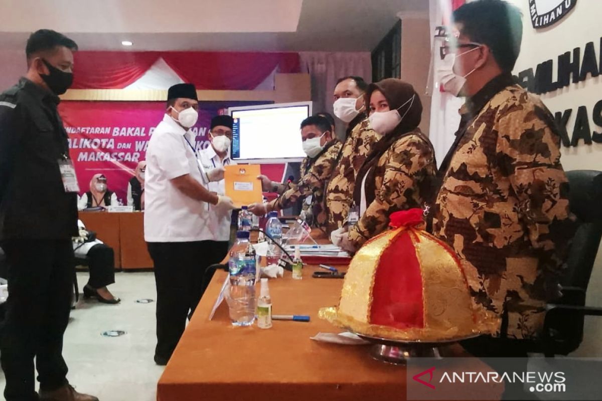 KPU Makassar menyatakan berkas Appi-Rahman memenuhi syarat