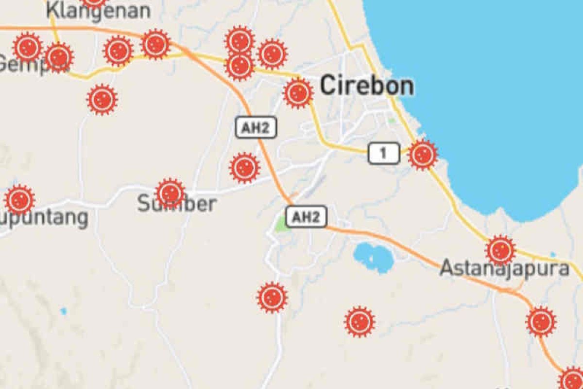Hampir semua kecamatan di Cirebon terdapat kasus COVID-19