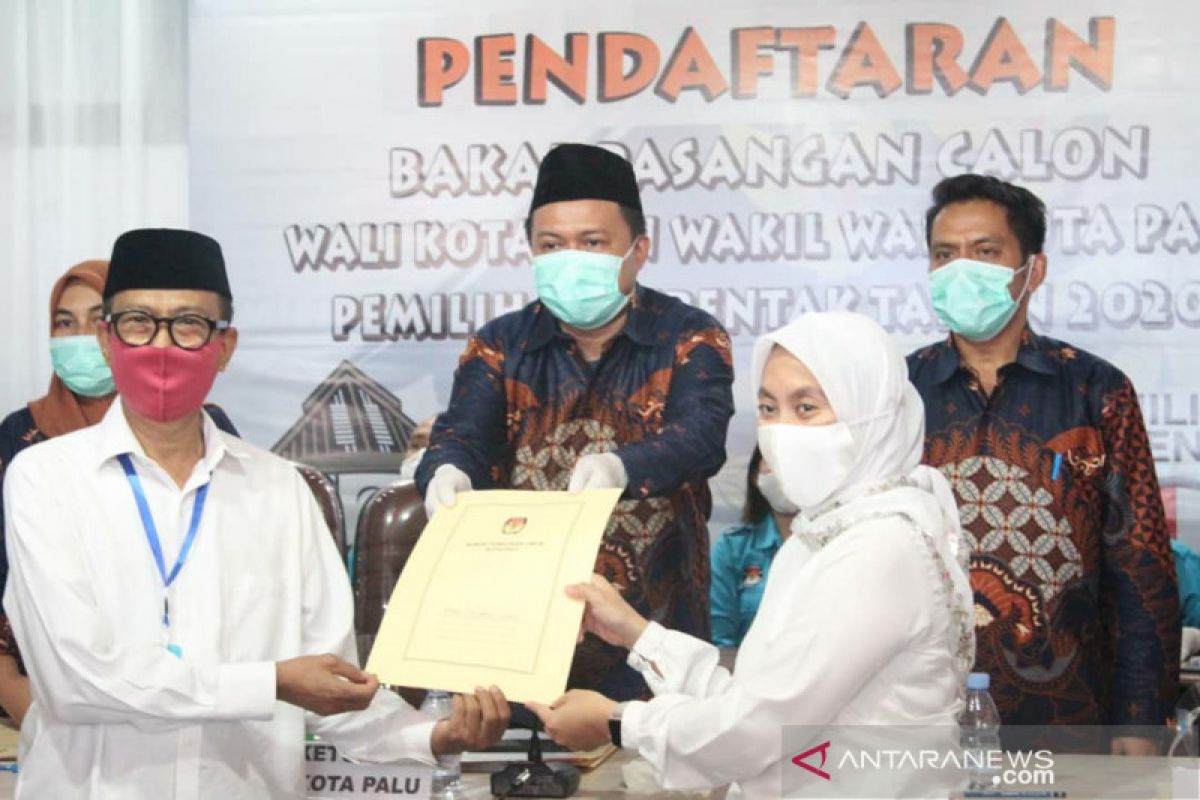 Imelda-Arena pendaftar terakhir peserta pilkada Kota Palu