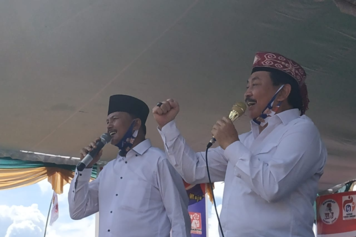 Pilkada Kapuas Hulu, Hamdi Jafar - Jhon Itang sebut Pilkada bukan ajang mencari musuh