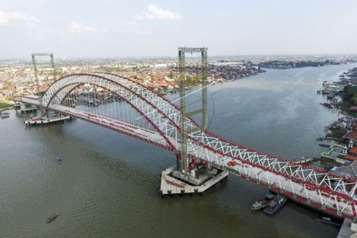 Jembatan Musi VI Palembang diperkirakan  rampung Desember 2020