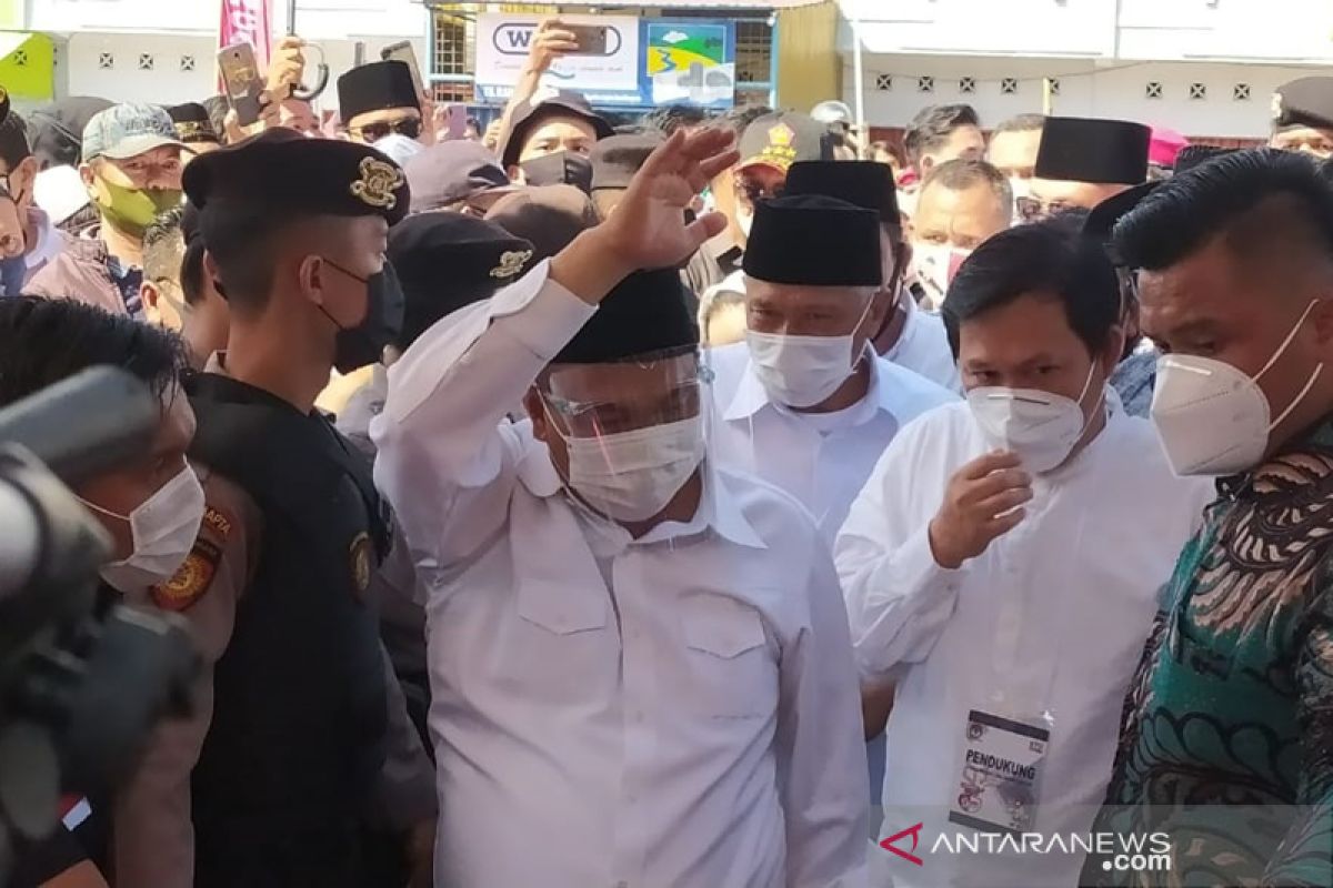 Daftar Pilkada, Agusrin: Doakan KPU meloloskan kita