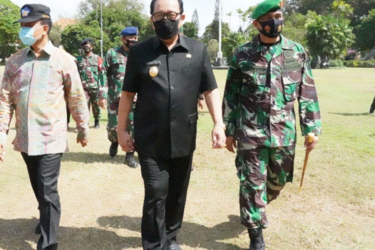 Korem 163/Wira Satya terapkan denda untuk internal yang tak bermasker