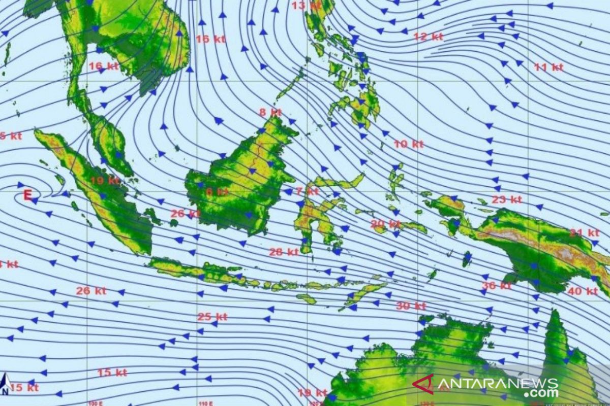 BMKG: hujan landa Aceh dampak sirkulasi Eddy di barat Sumatera