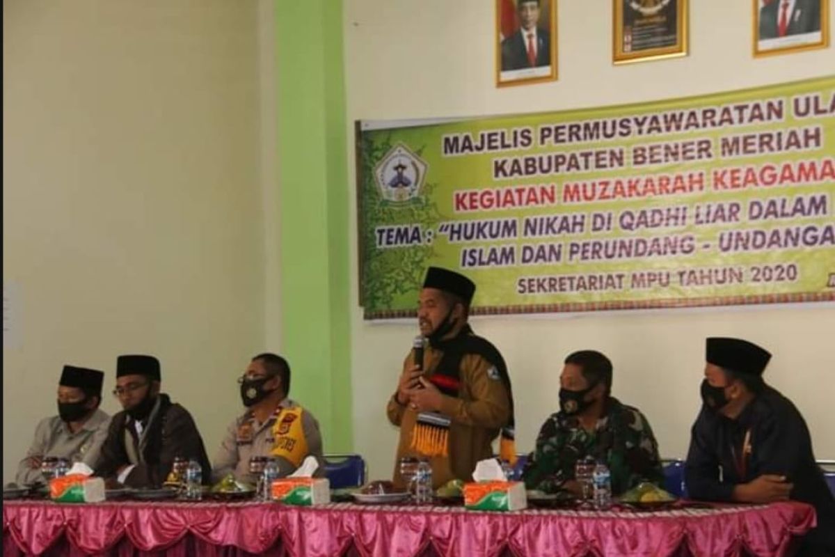 MPU Bener Meriah bahas hukum nikah pada Qadhi liar