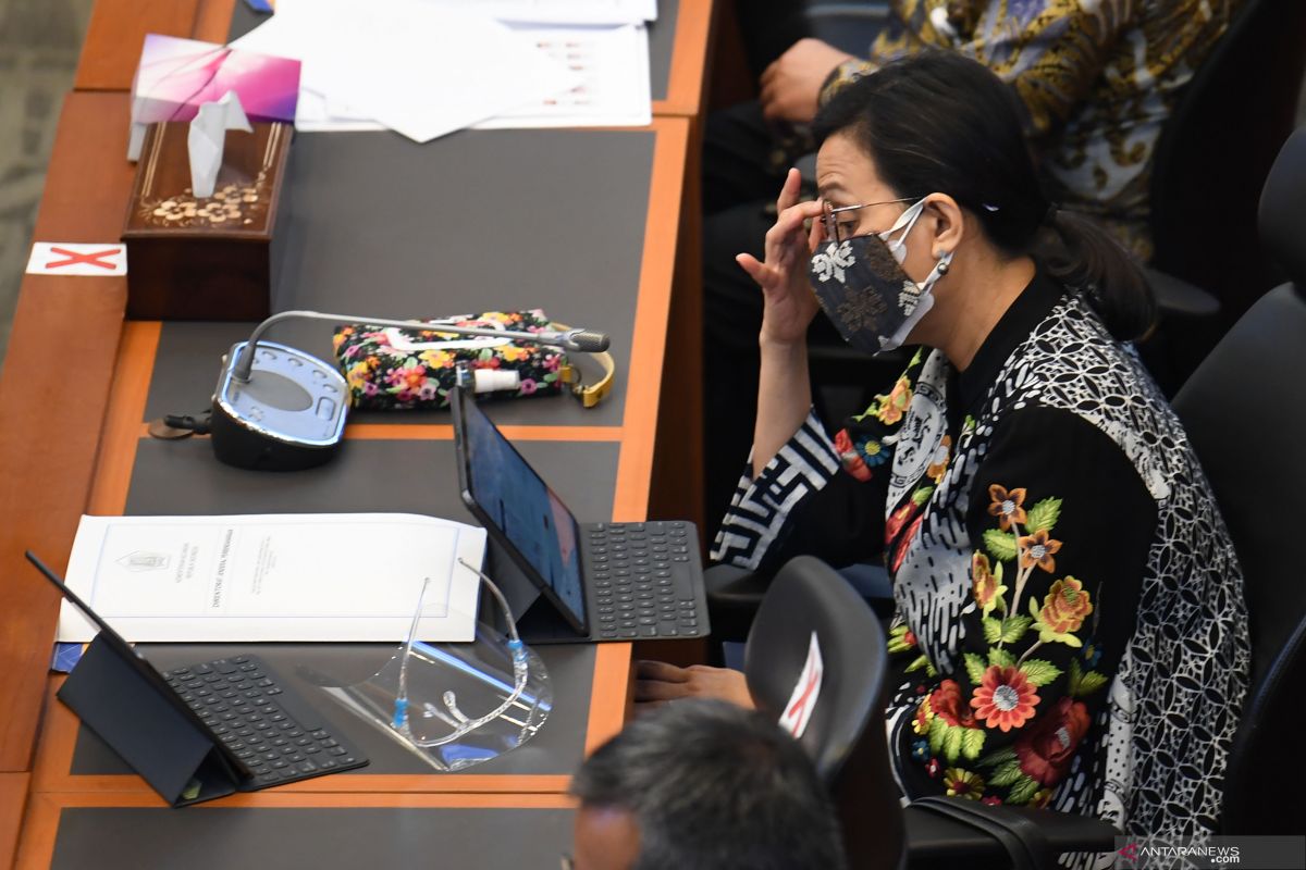 Menkeu Sri Mulyani: pendapatan negara dalam RAPBN 2021 turun Rp32,7 triliun