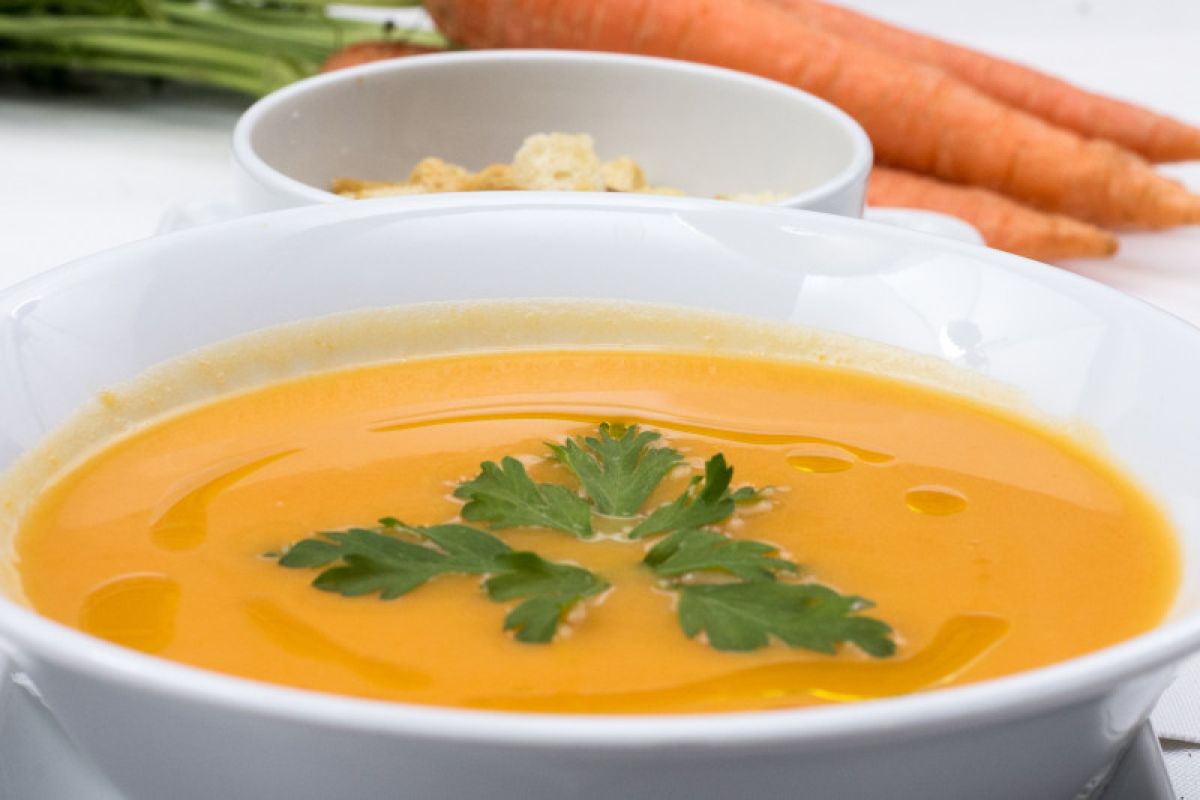 Sup 'oranye' mampu tingkatkan imunitas dan jadikan kulit 'glowing'