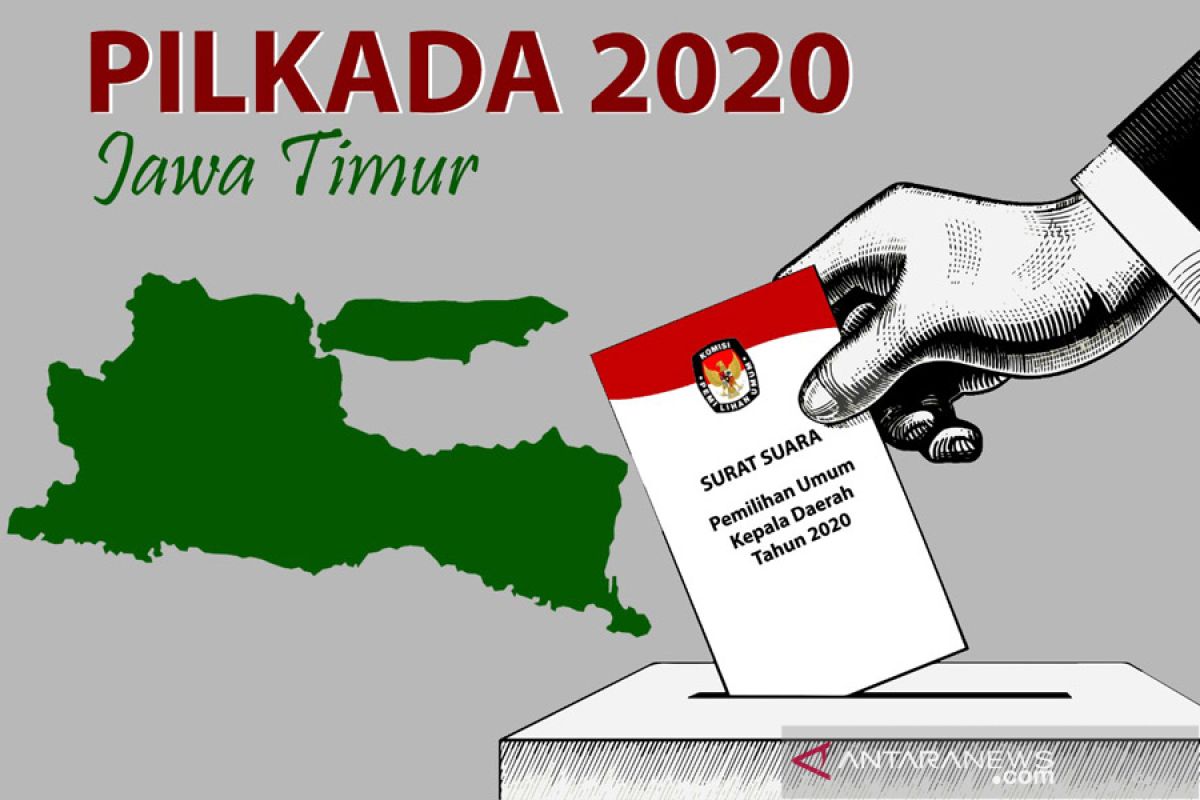 Ini daftar 41 bakal paslon Pilkada Serentak 2020 di Jatim