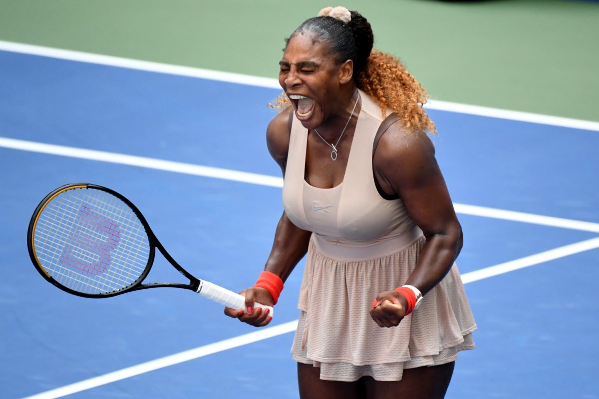 Serena lewati Sakkari untuk capai perempat final US Open