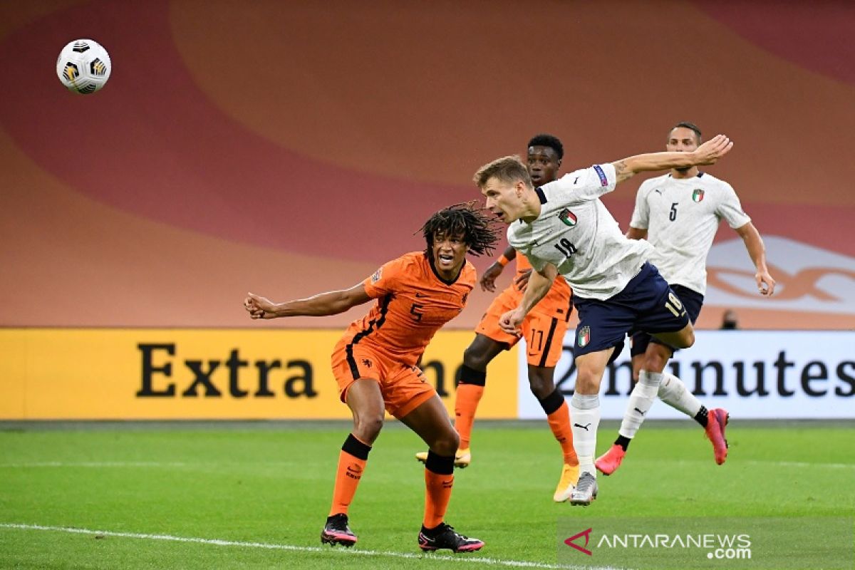 Italia menang di Belanda untuk kuasai puncak klasemen Grup A1