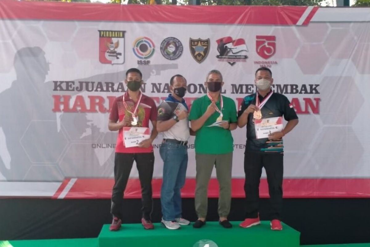 Atlet Kaltara Juara II Kejurnas Menembak