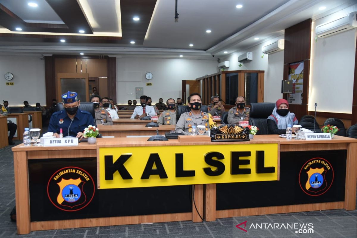 Kapolda Kalsel: Protokol kesehatan harus dipatuhi tiap tahapan pilkada