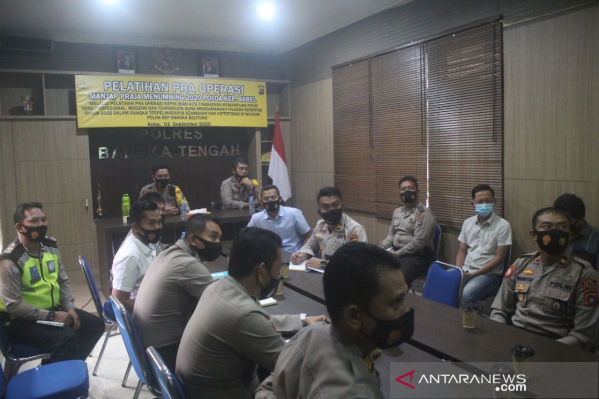 Polres Bangka Tengah petakan titik rawan Pilkada 2020