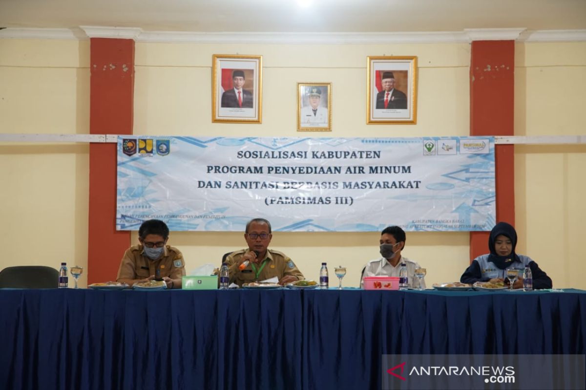 Lima desa di Bangka Barat menerima bantuan program Pamsimas