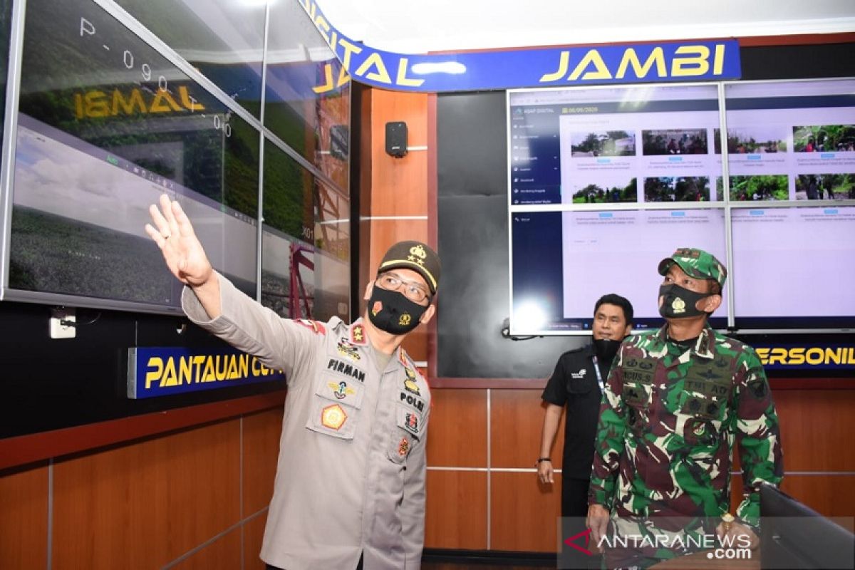 Pangdam II/Sriwijaya apresiasi Asap Digital Polda Jambi antisipasi karhutla