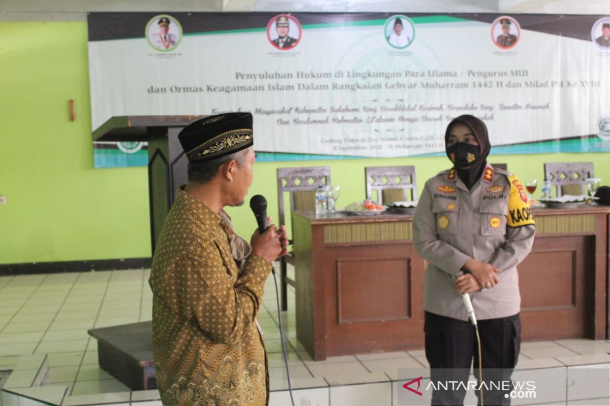 Polres Sukabumi Kota gandeng tokoh agama cegah penyebaran COVID-19