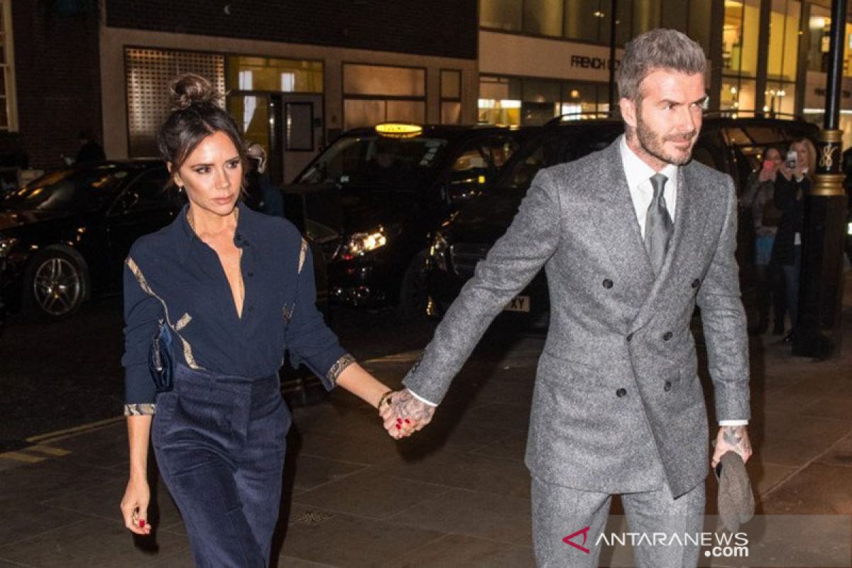 Usai pesta di LA, David dan Victoria Beckham terinfeksi COVID-19