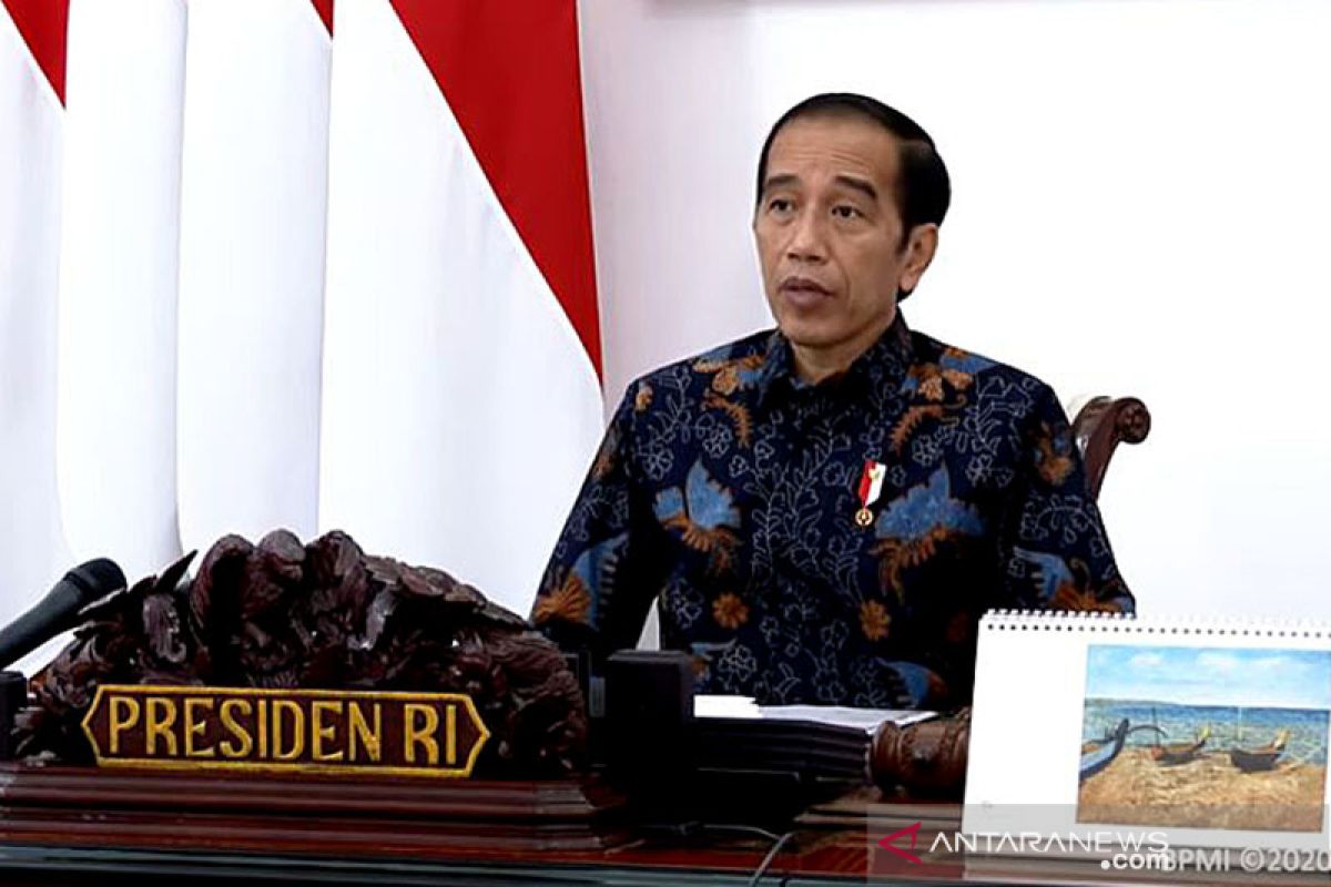 Presiden Jokowi cermati pelanggaran protokol kesehatan dalam Pilkada