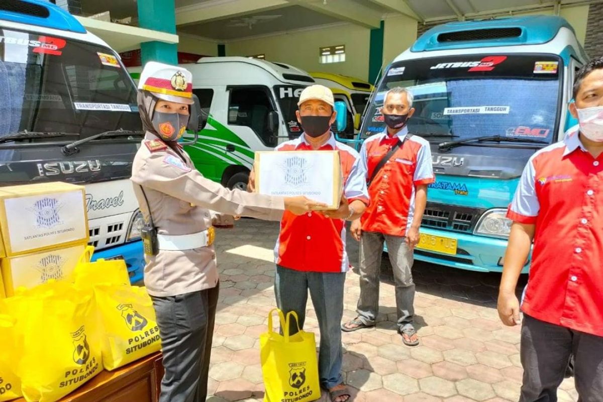 Cegah penyebaran COVID-19, Satlantas Polres Situbondo luncurkan Transportasi Tangguh Semeru