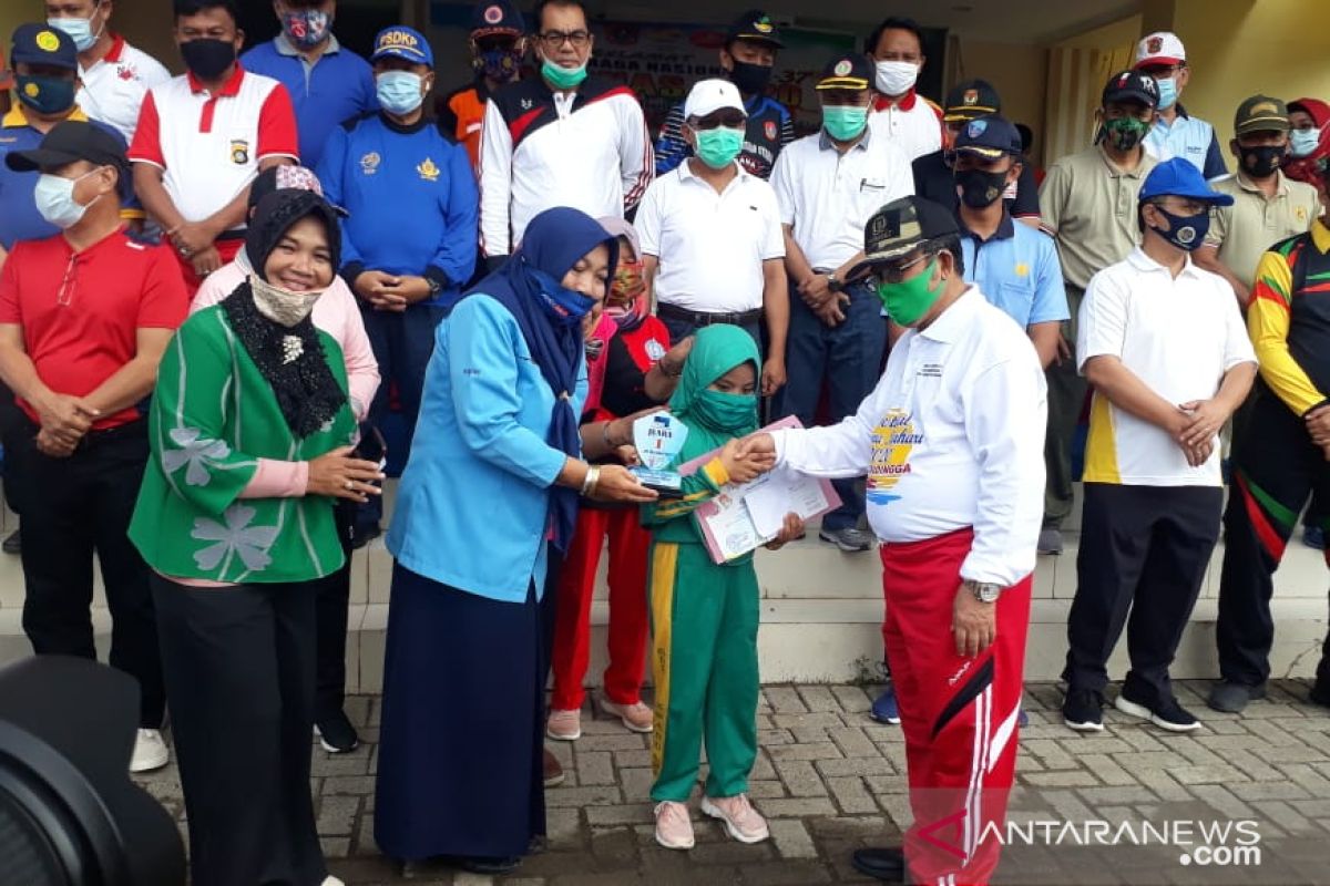 Bupati Gorontalo Utara yakinkan olahraga dapat meningkatkan perekonomian