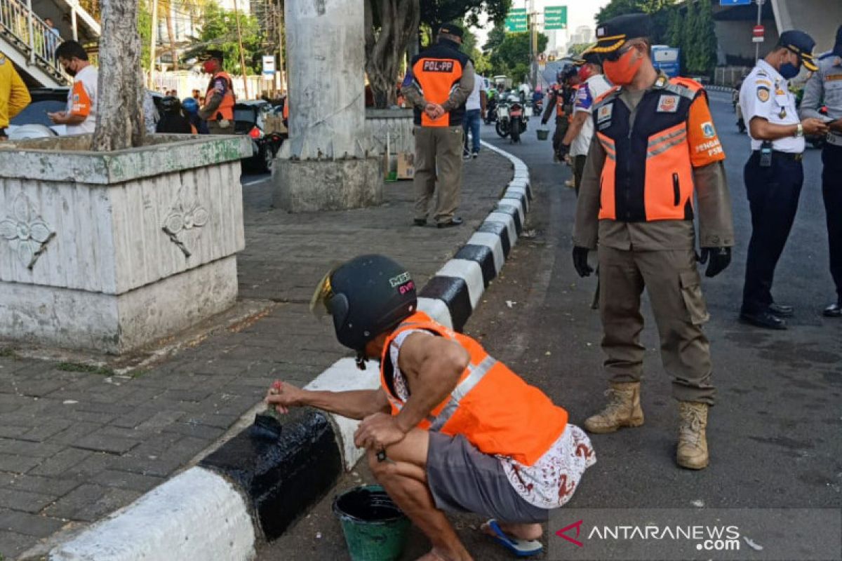 Kesadaran warga Jakarta Pusat menggunakan masker meningkat