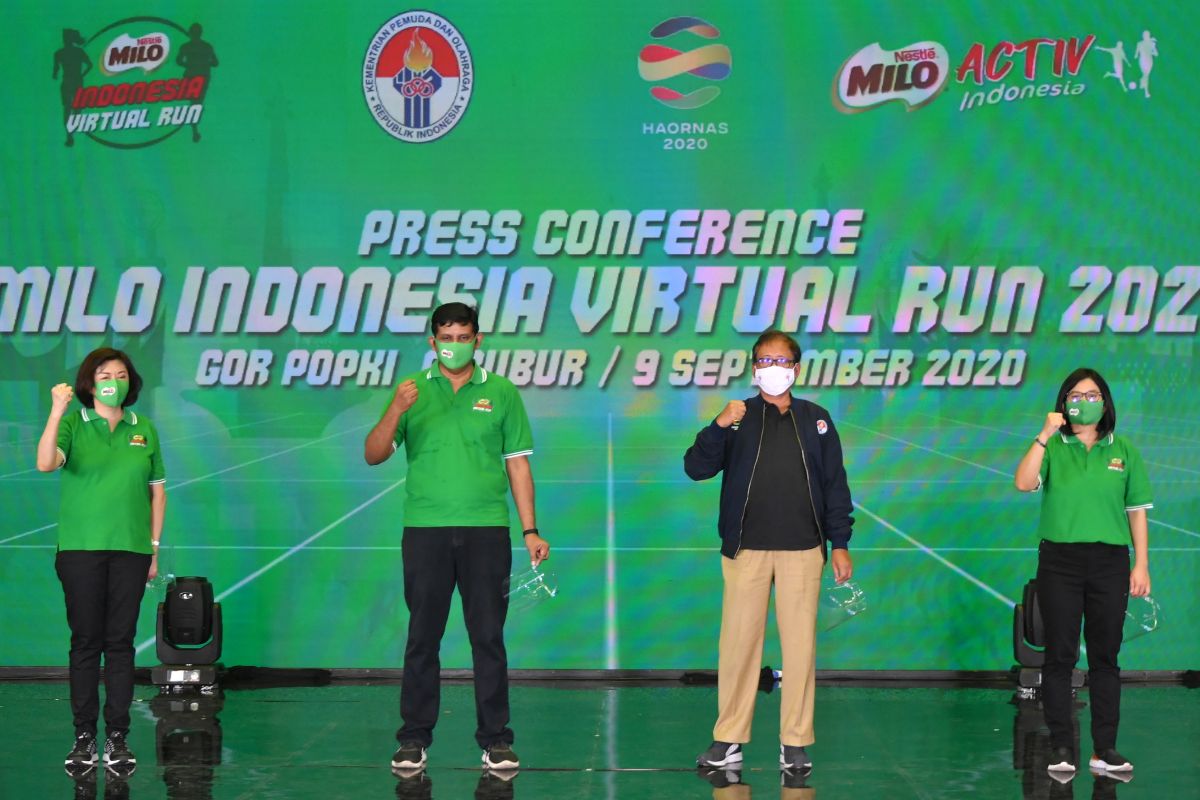 Milo Indonesia Virtual Run targetkan 17.000 peserta