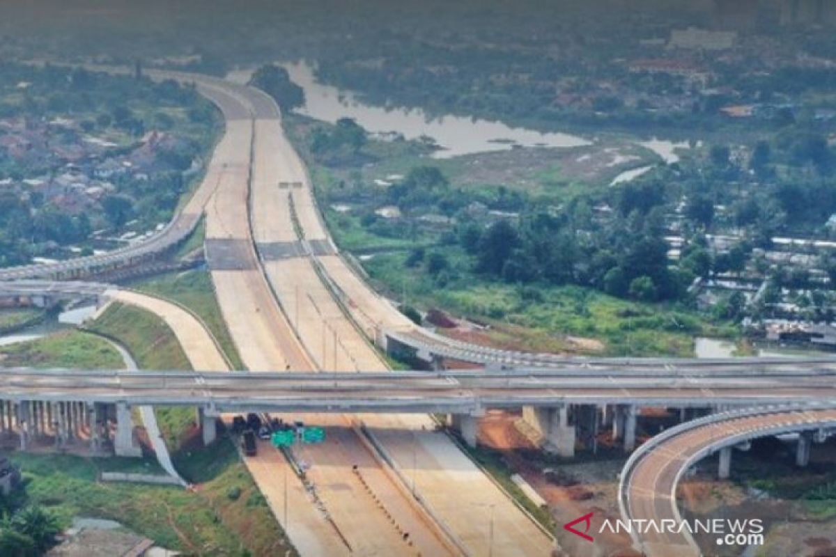 Capai 84,91 persen, PUPR targetkan Tol Serpong-Cinere rampung 2021