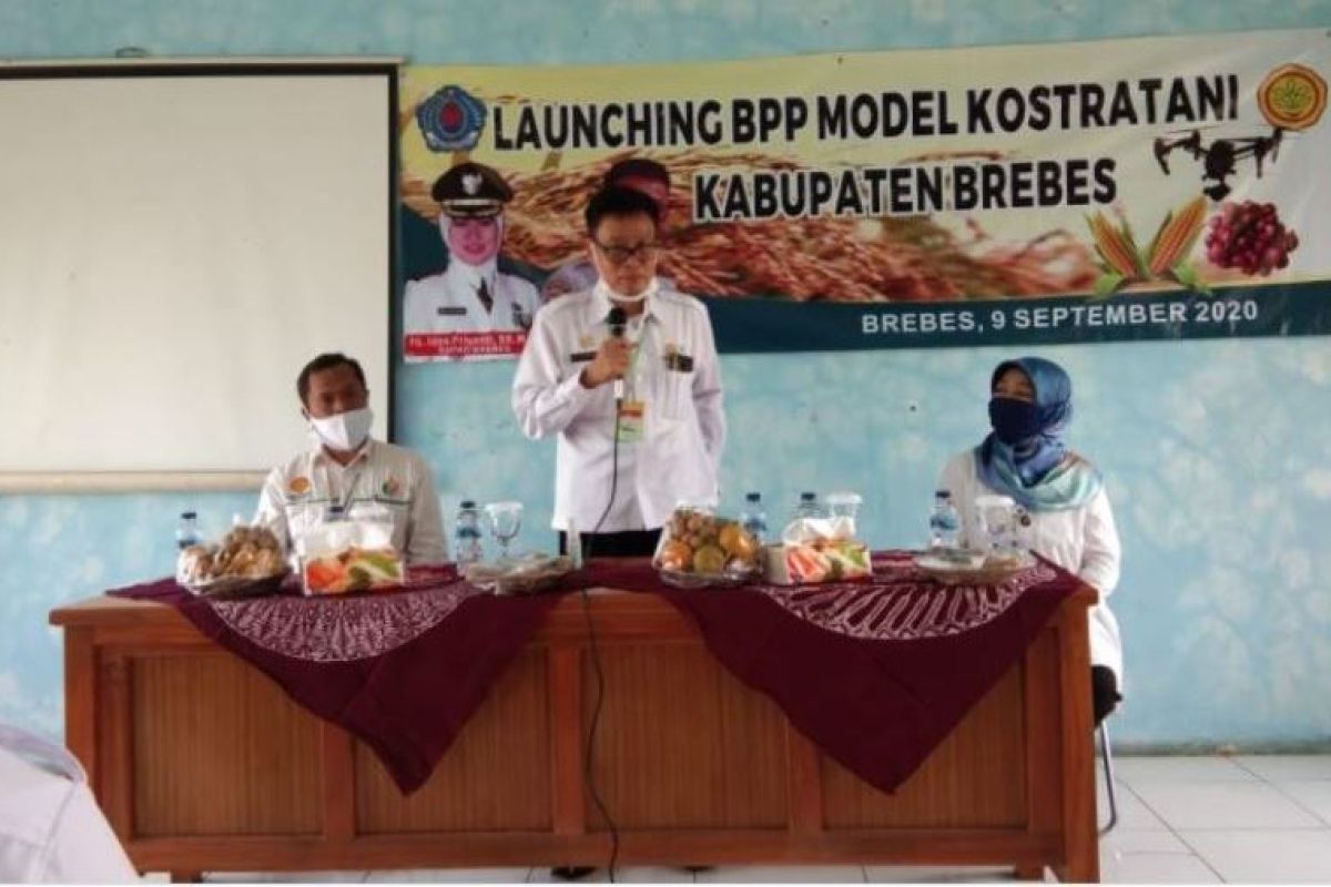 Brebes merespons peningkatan produksi pertanian melalui Kostratani