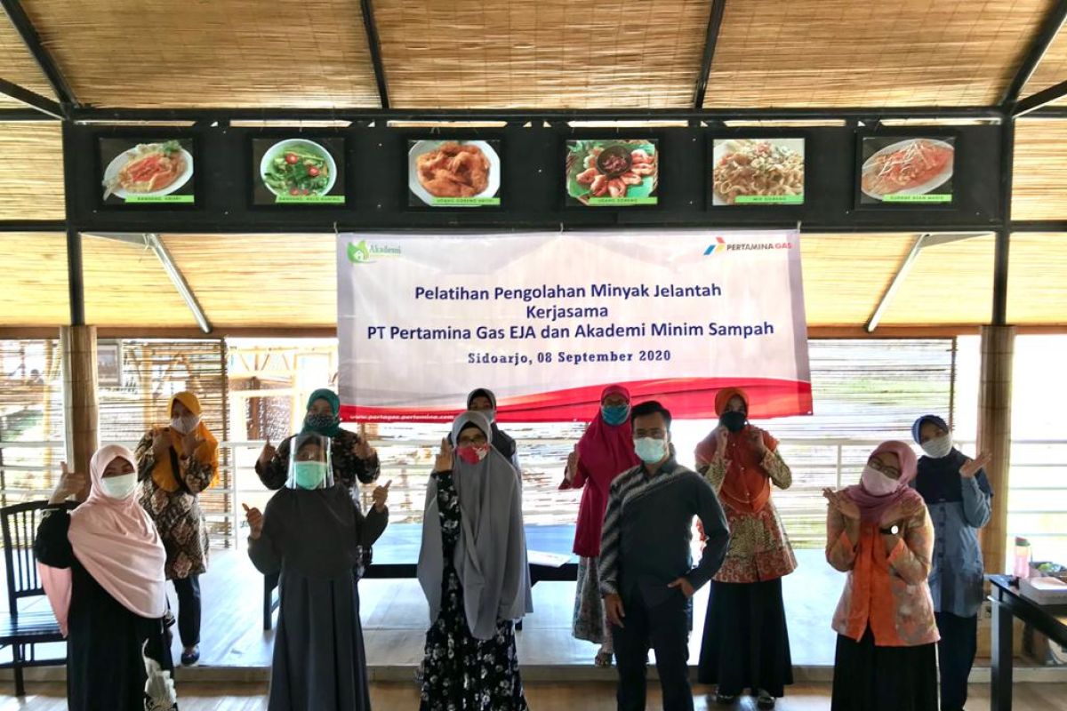 Pertagas kenalkan konsep "zero waste" warga kampung ikan asap Sidoarjo